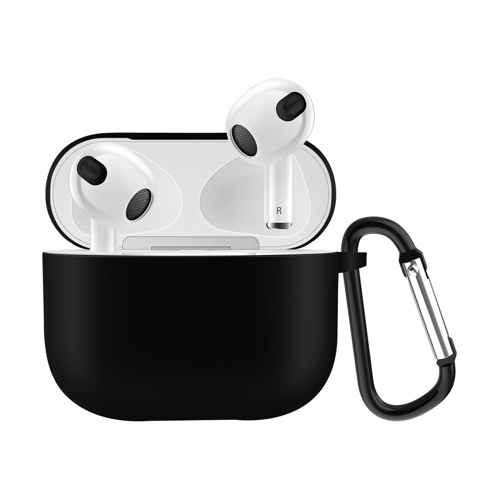 AirPods 3 Silikonskal + karbinhake