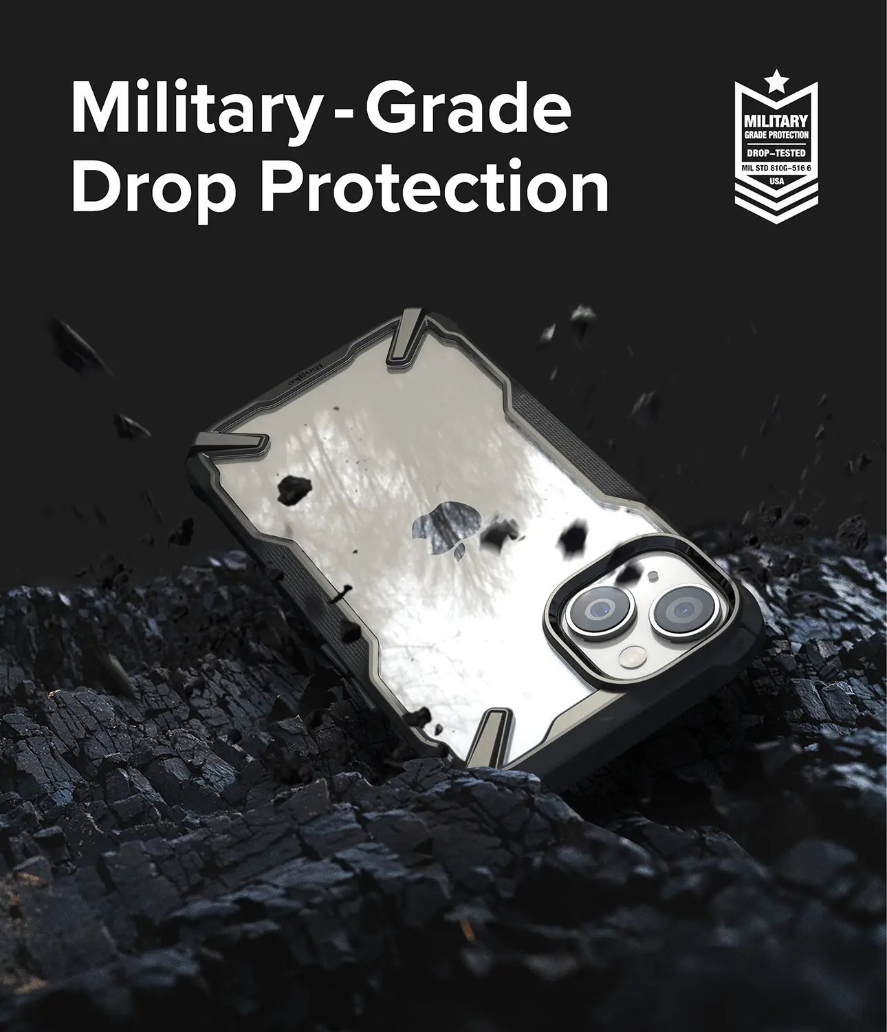 Fusion X Case iPhone 14 Plus Svart