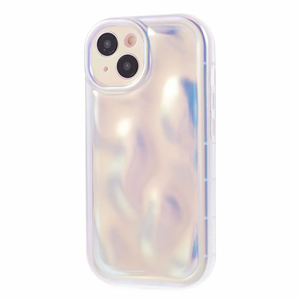 Wavy Cover TPU iPhone 13 perlemor