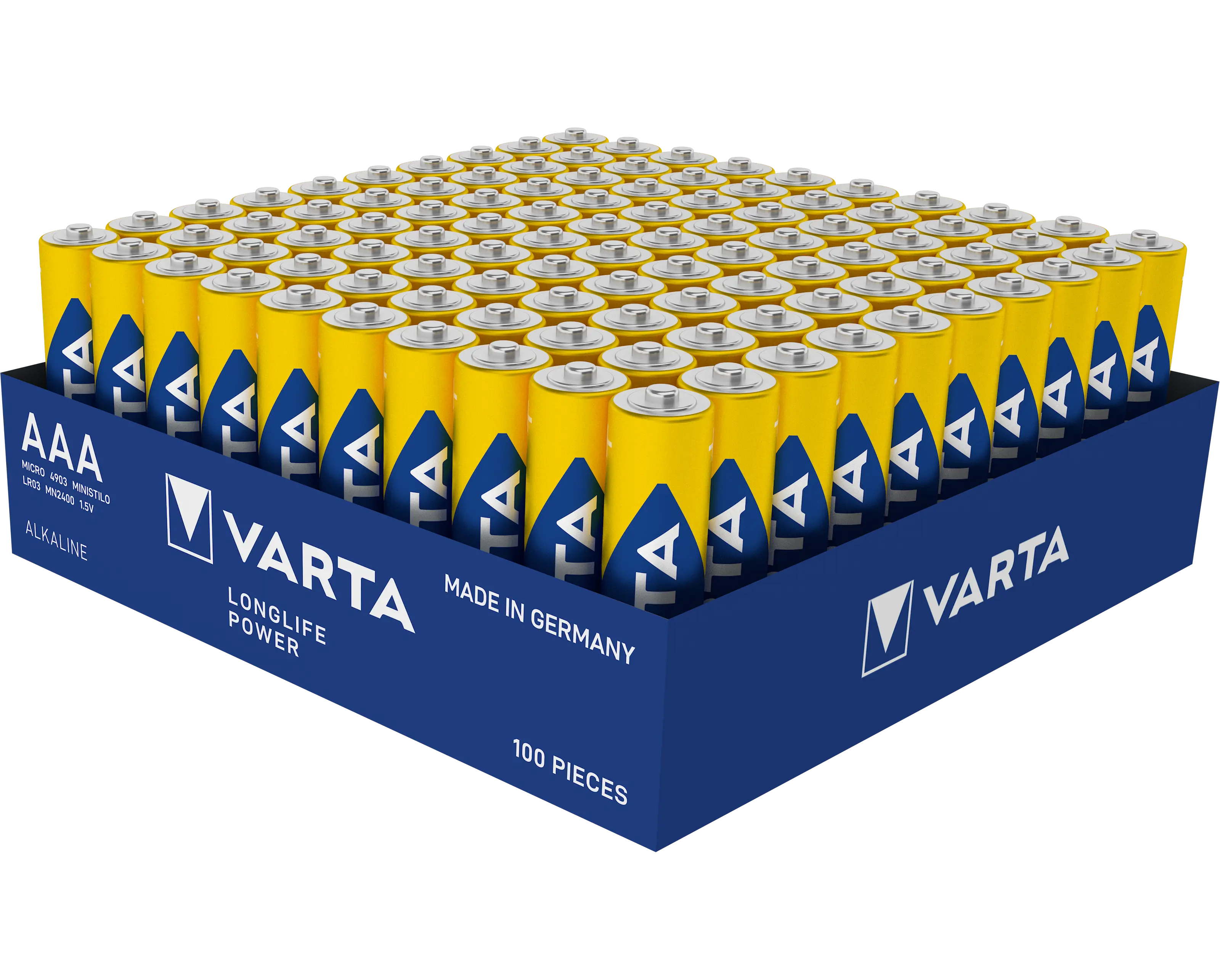 Longlife Power AAA-batteri LR03 1.5V (100-pack)