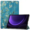 Etui Tri-fold Samsung Galaxy Tab S10 FE - Kirsebærblomster