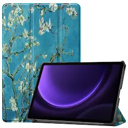 Samsung Galaxy Tab S10 FE Tri-Fold etui, Kirsebærblomster