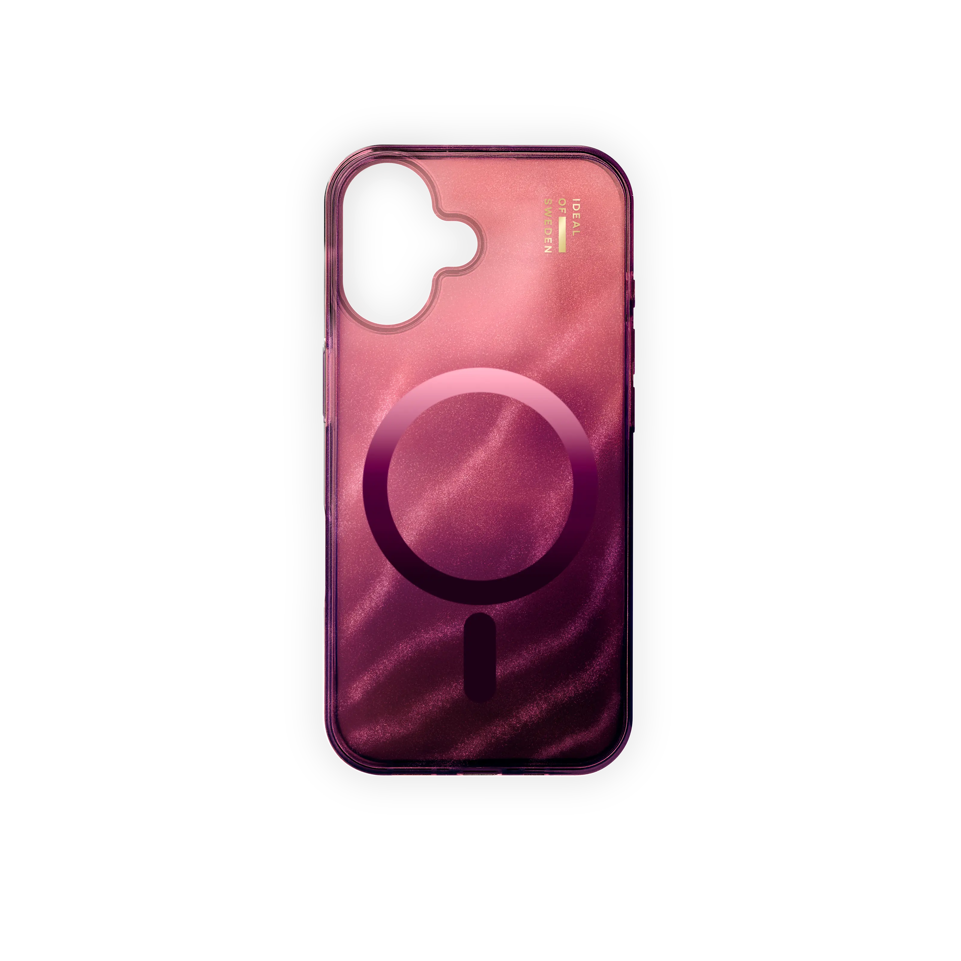 iPhone 17 Kimaltava glitterisuojakuori MagSafella, Cherry Lacquer