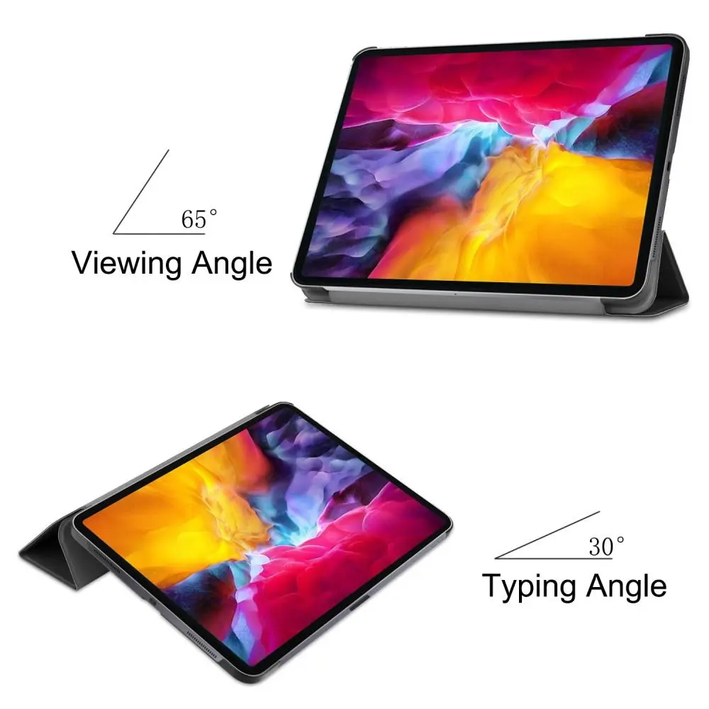 Fodral Tri-fold Apple iPad Pro 11 3rd Gen (2021) Svart