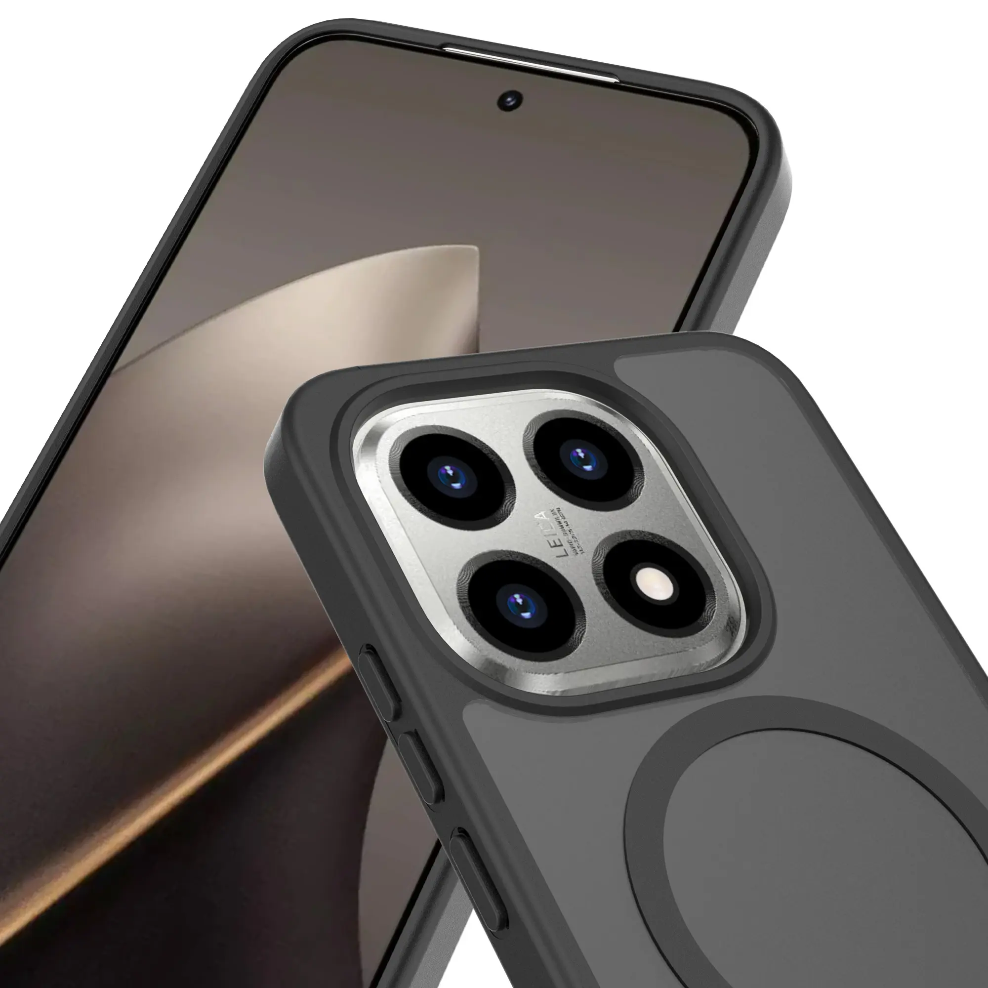 Magnetic Hybrid Skal Xiaomi 15T Frosted Black