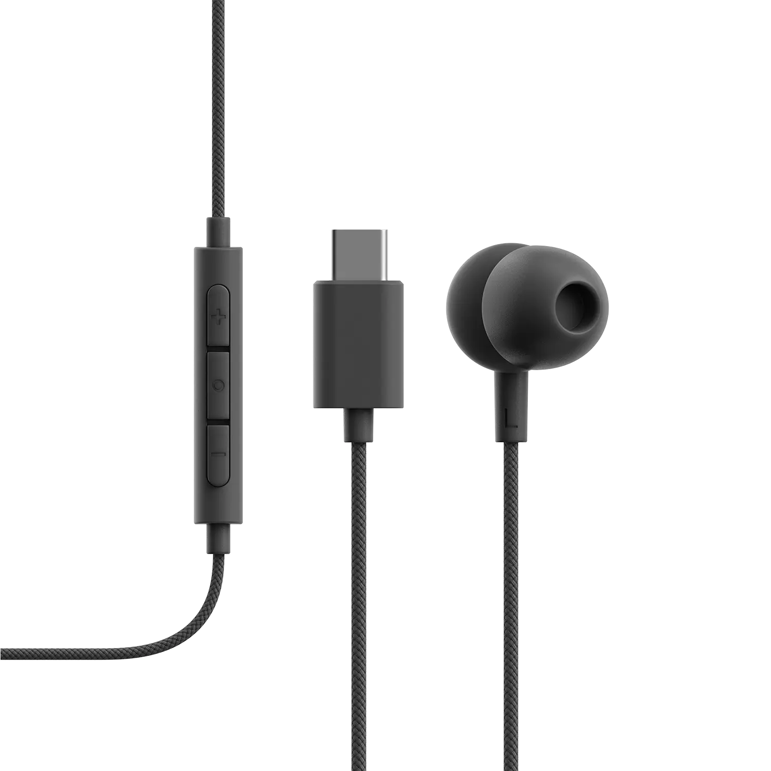 V3 Kablede hovedtelefoner USB-C Sort