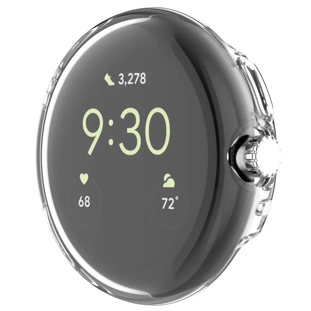 Full Protection Case Google Pixel Watch 3 45mm Clear