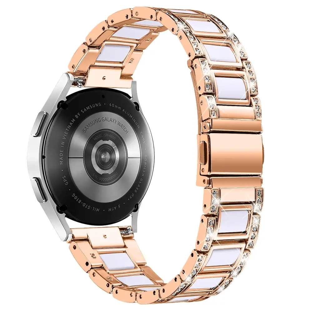 Diamond Bracelet Hama Fit Watch 4910 Rosegold Snow