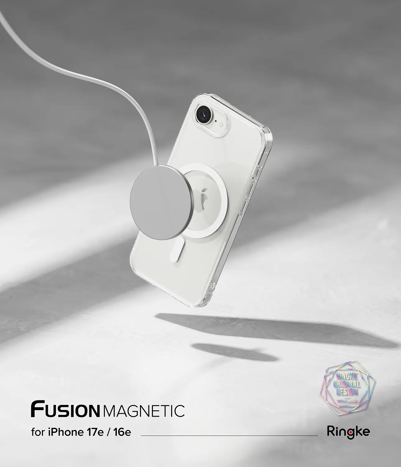 Fusion Magnetic Case iPhone 16e Genomskinlig