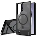 Magnetisk cover med stativ Samsung Galaxy S24 Ultra Sort