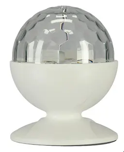 Roterende LED-discolampe