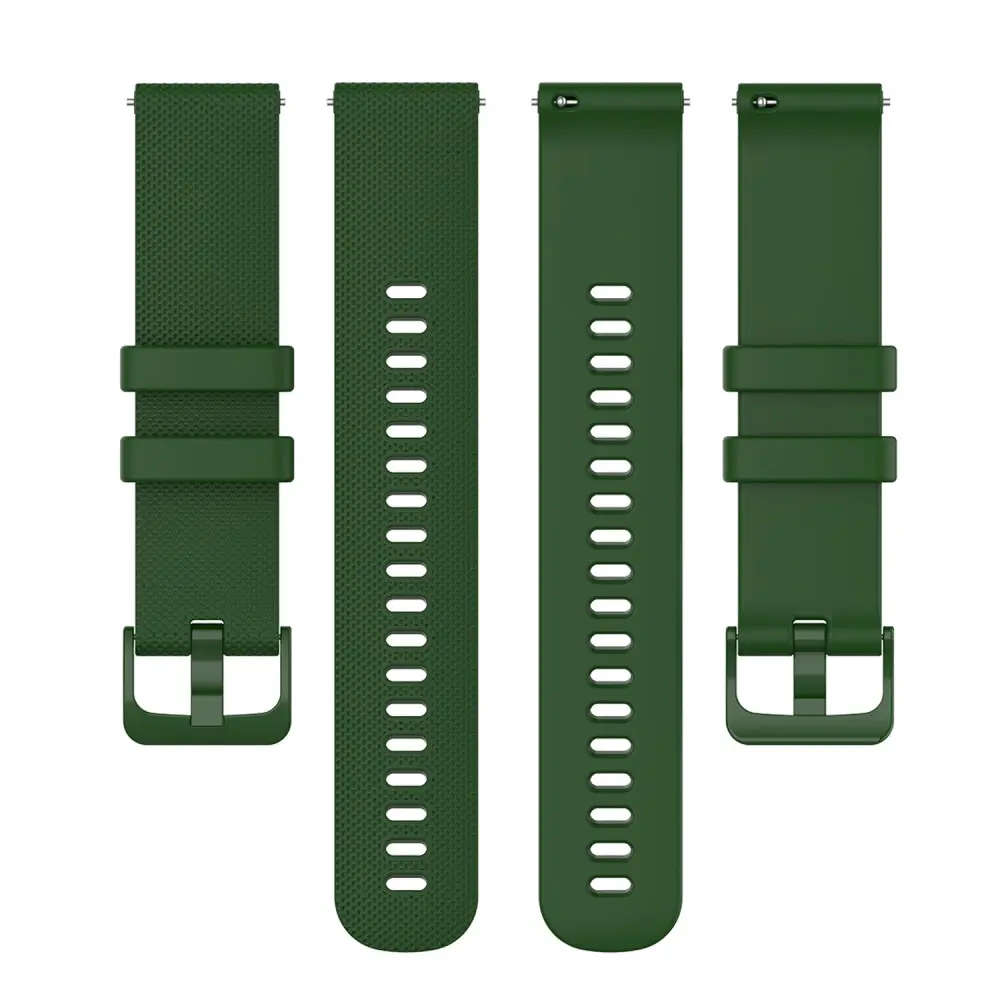 Silikonarmband Garmin Vivoactive 4s Mörkgrön