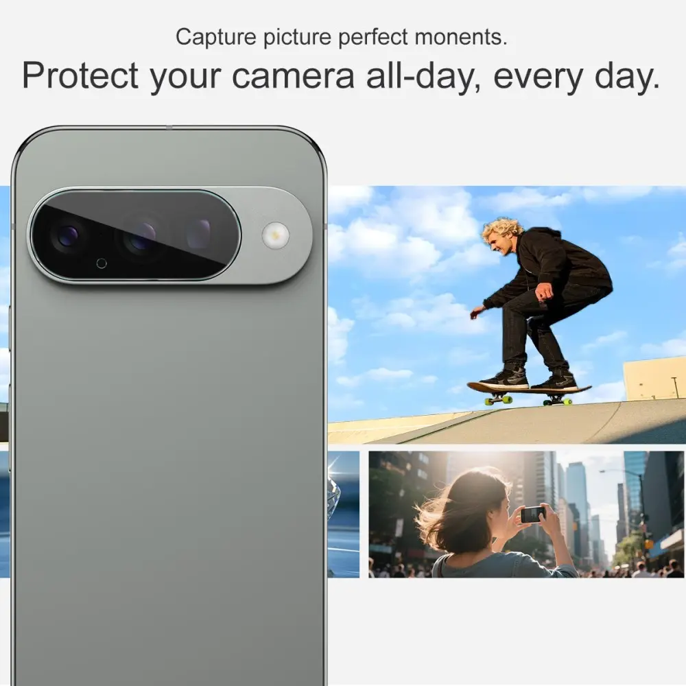 Härdat Glas 0.2mm Linsskydd Google Pixel 10 Genomskinlig