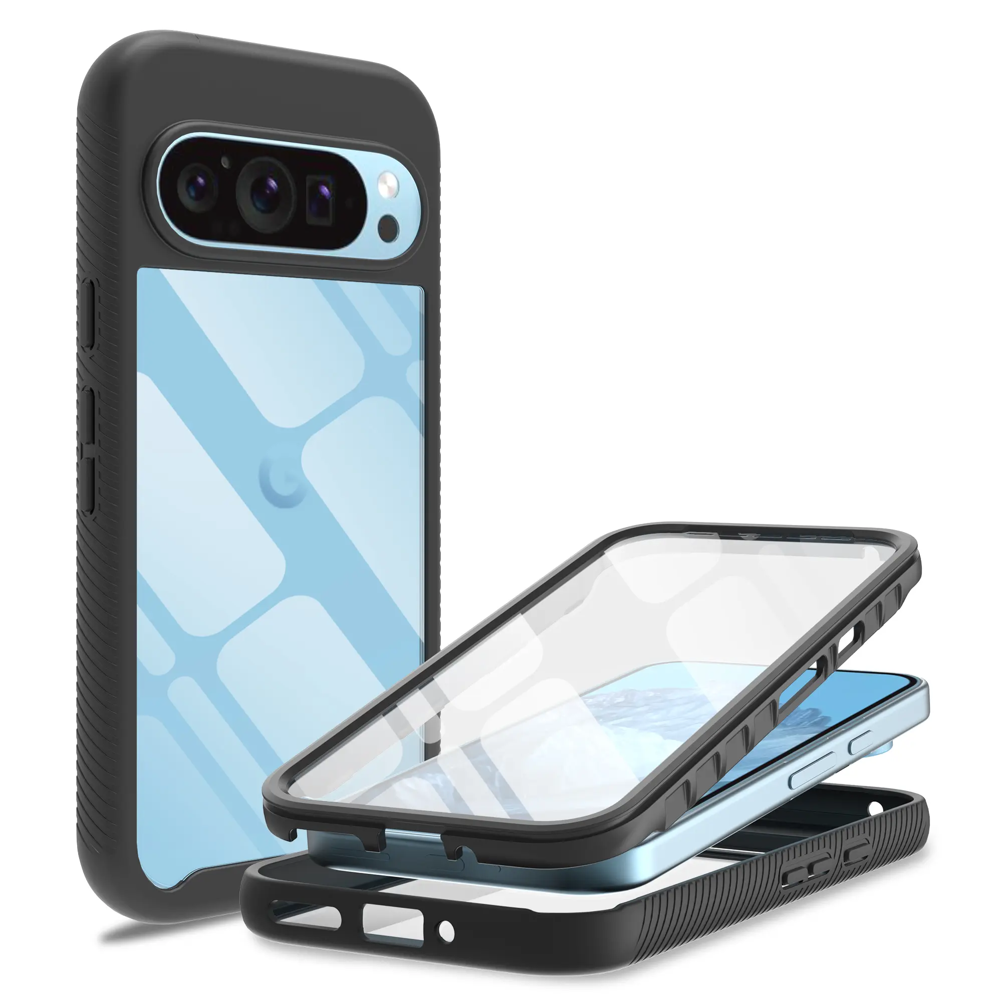 Full Protection Case Google Pixel 9 Sort