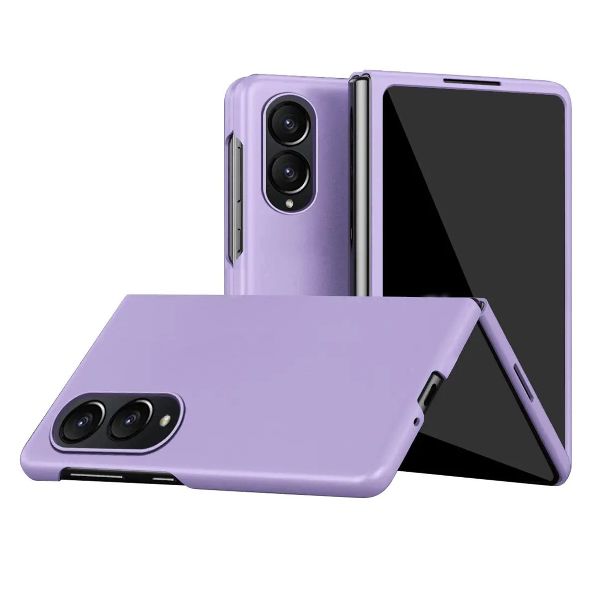 Frostat Hårdskal Samsung Galaxy Z Fold Wide Lila