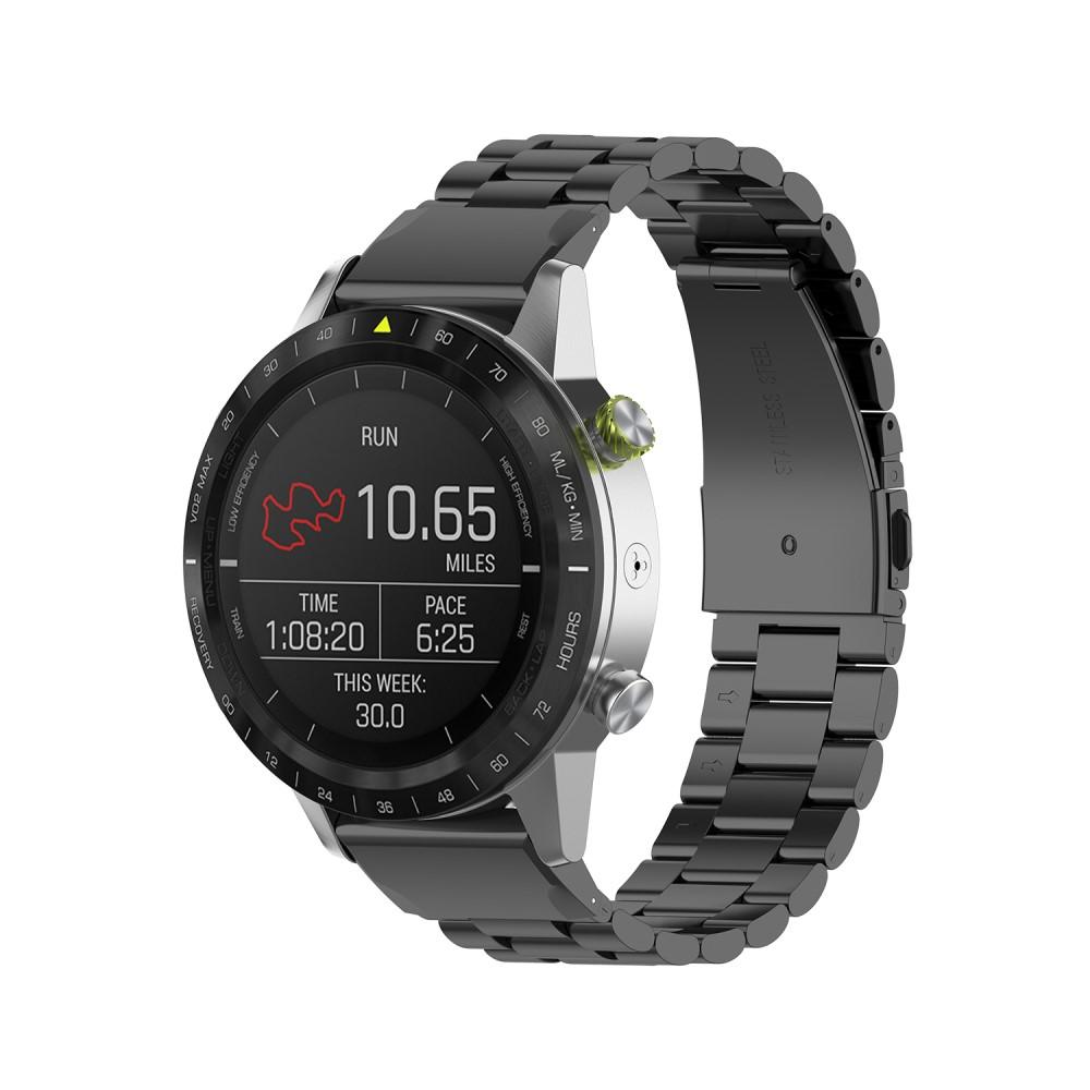 Garmin Enduro 3 Metal Reim Svart - Armbånd i luksuriøs og stilren design
