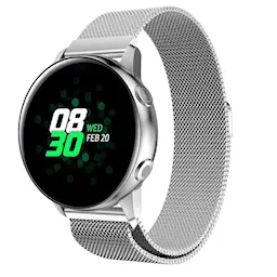 Samsung Galaxy Watch Active Milanese-ranneke magneettilukolla, Hopea