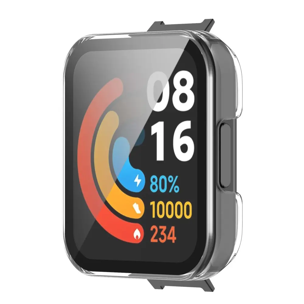 Full Cover Case Xiaomi Redmi Watch 2 Lite Genomskinlig