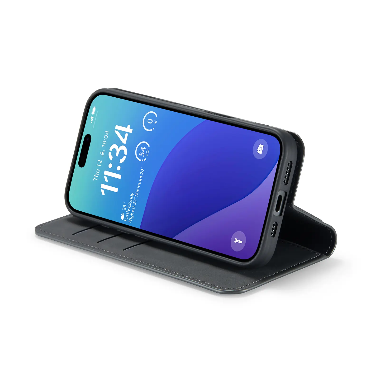 iPhone 16 Pro Max Slim Mobilfodral Svart