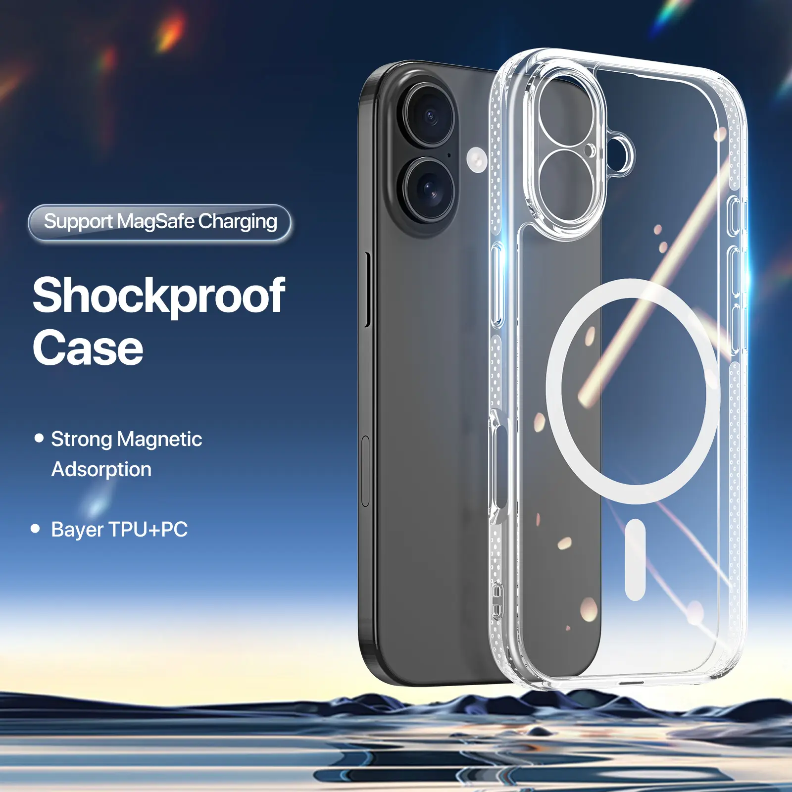 Clin Series MagSafe iPhone 17 transparent