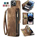 Multi-slot Mobiltaske iPhone 13 Pro Brun