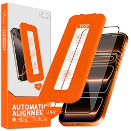 iPhone 16 Easy-Install Hærdet Glas Skærmbeskyttelse 2-pack