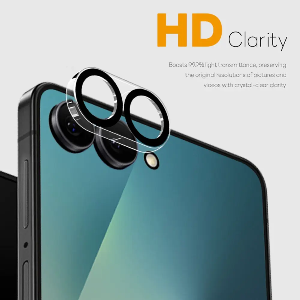 Kameraskydd Härdat Glas Samsung Galaxy Z Flip 7 (2-pack)
