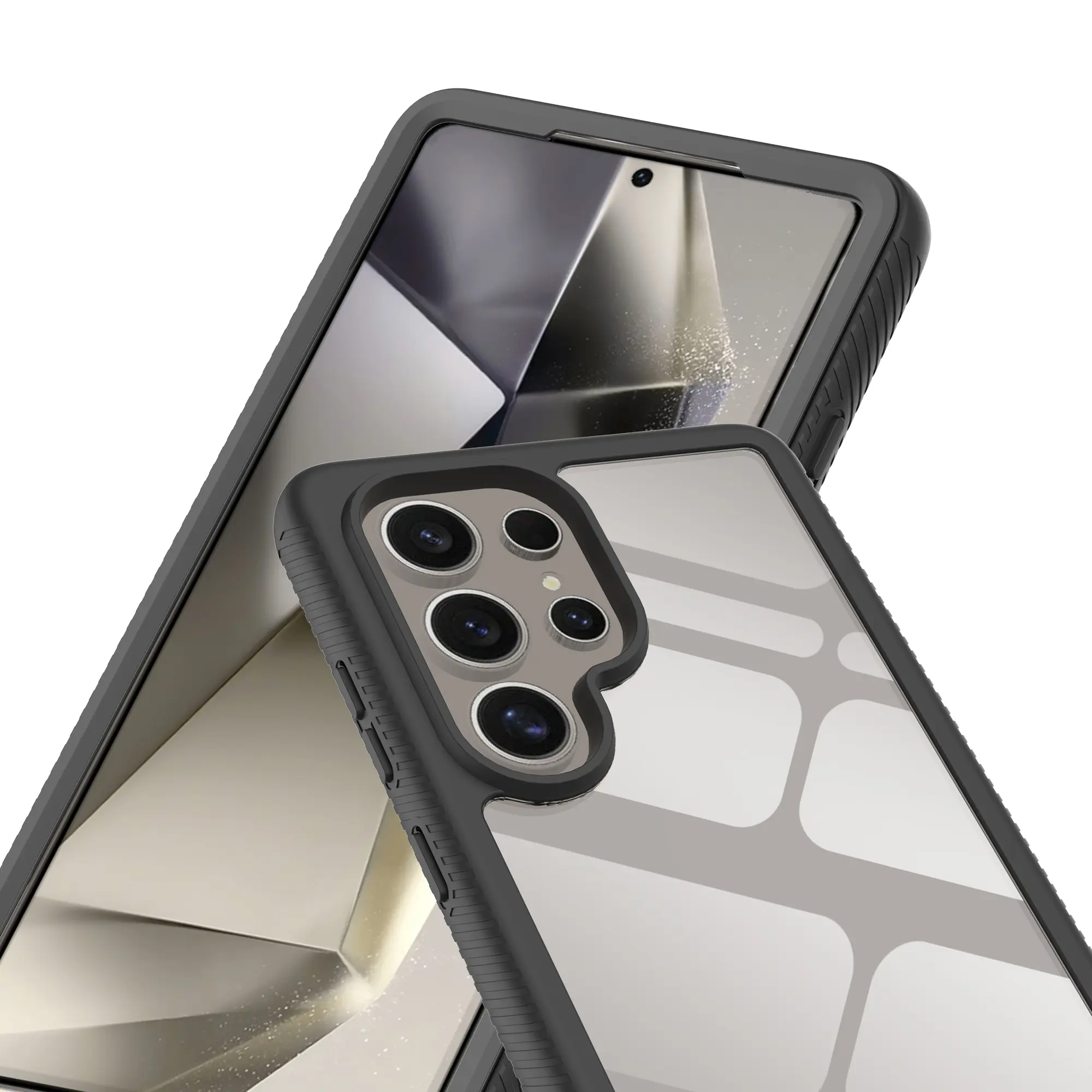 Full Cover Skal Samsung Galaxy S25 Ultra Svart