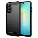 Samsung Galaxy A26 Cover TPU Brushed Sort