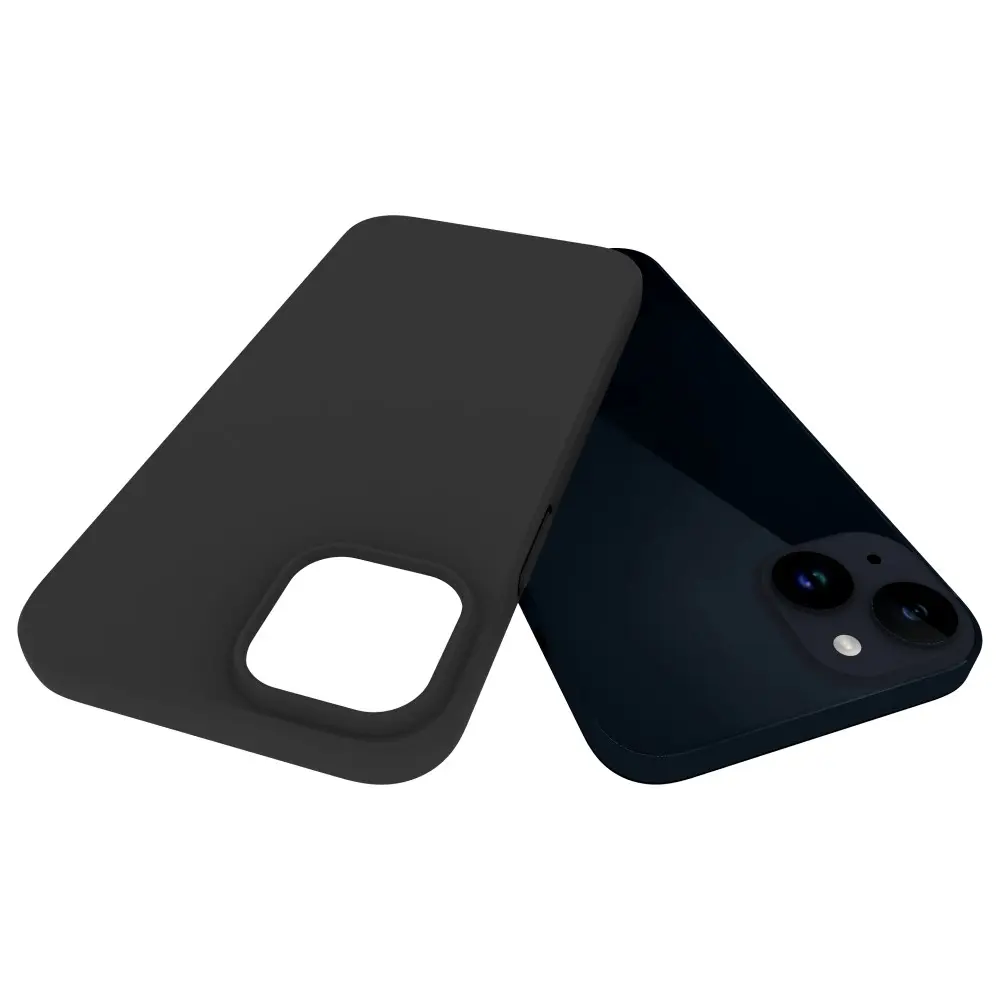 TPU Skal iPhone 15 Svart