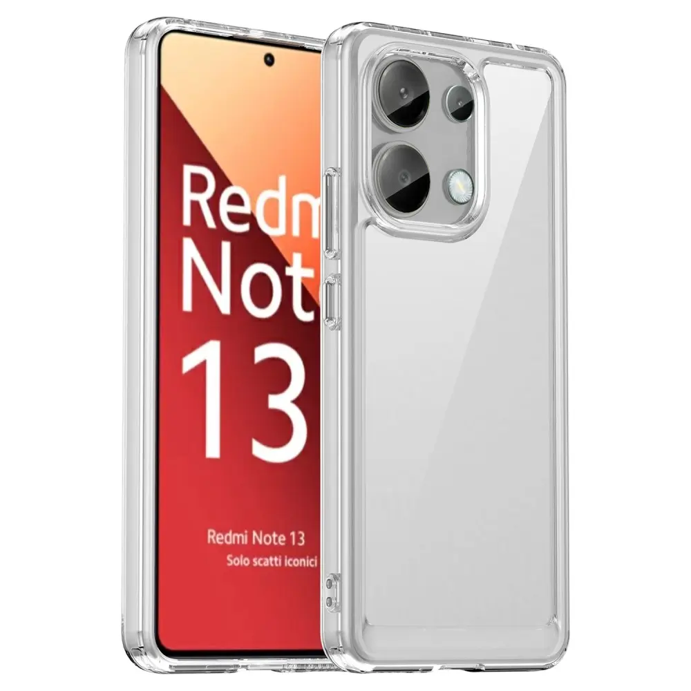 Hybridcover Xiaomi Redmi Note 13 4G Gennemsigtig