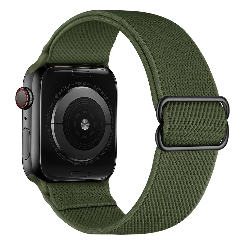 Apple Watch Ultra 49mm 3rd Gen Armbånd i elastik, Grøn