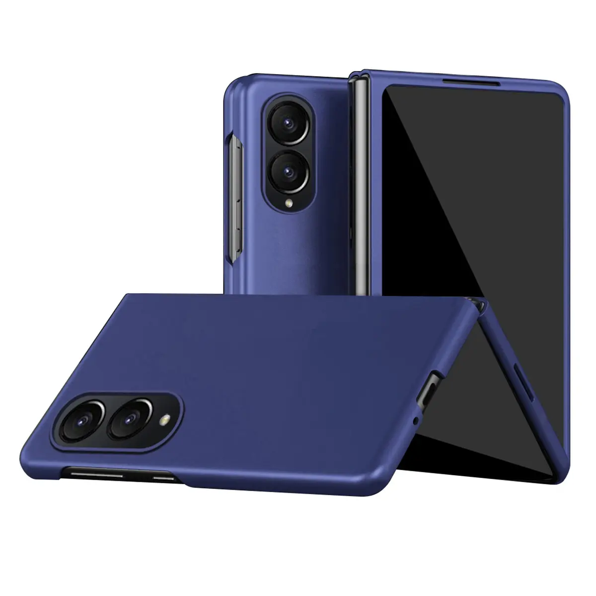 Frostat Hårdskal Samsung Galaxy Z Fold Wide Blå