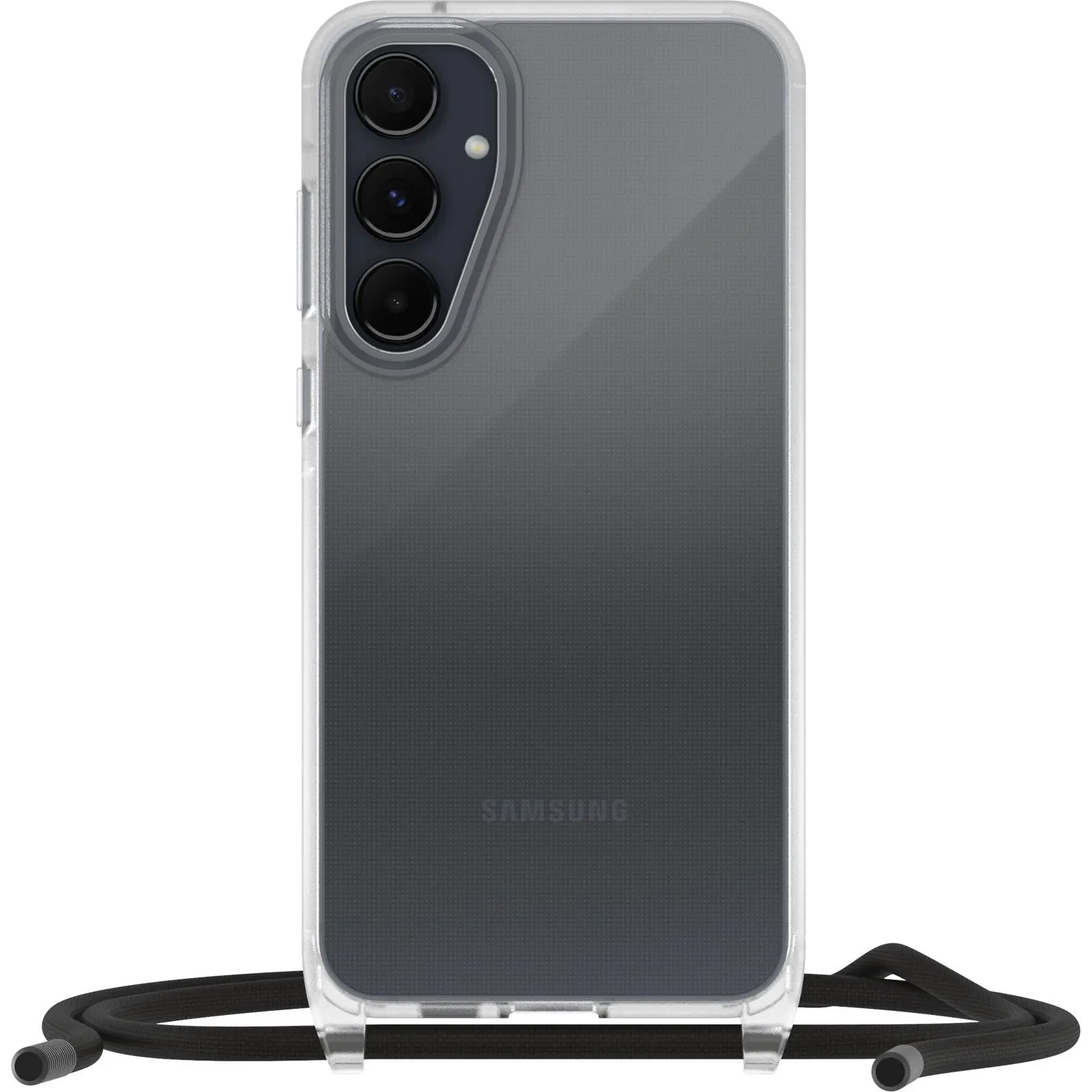 React Necklace Skal Samsung Galaxy A55 Genomskinlig