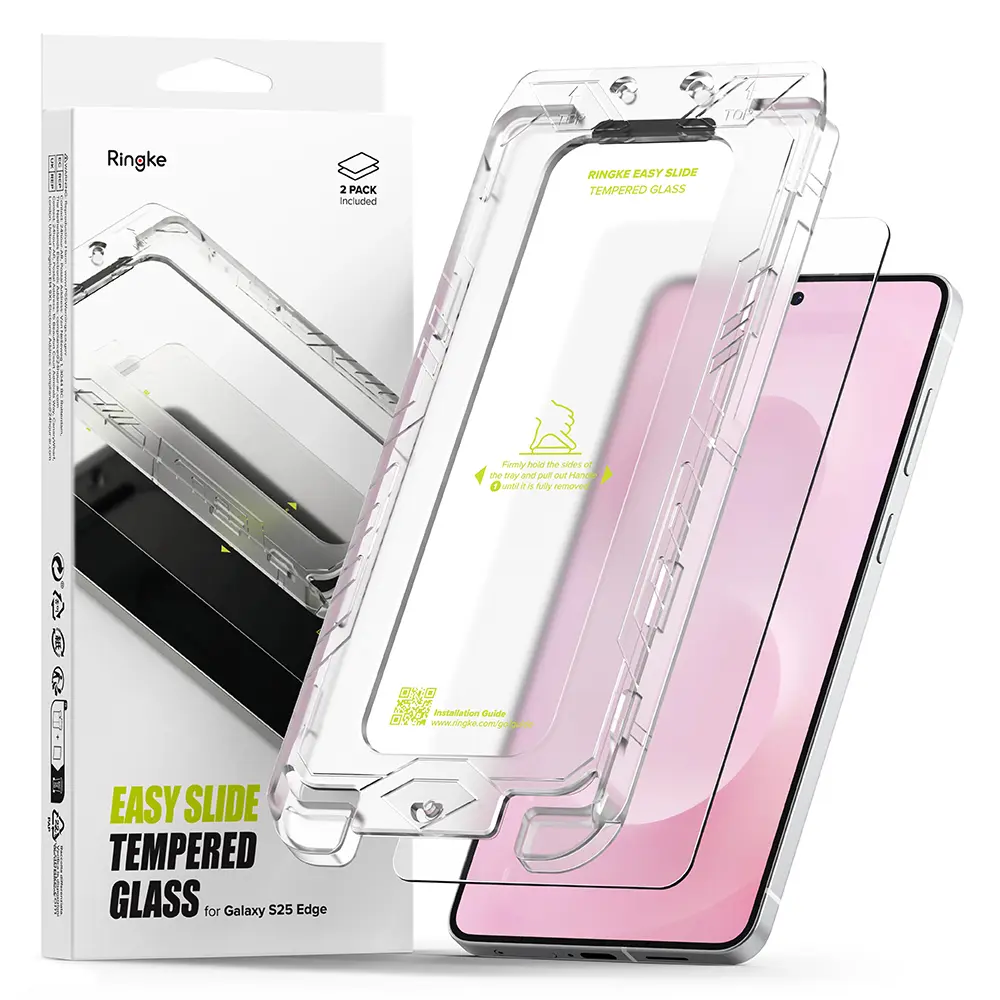 Easy Slide Glass (2-pack) Samsung Galaxy S25 Edge