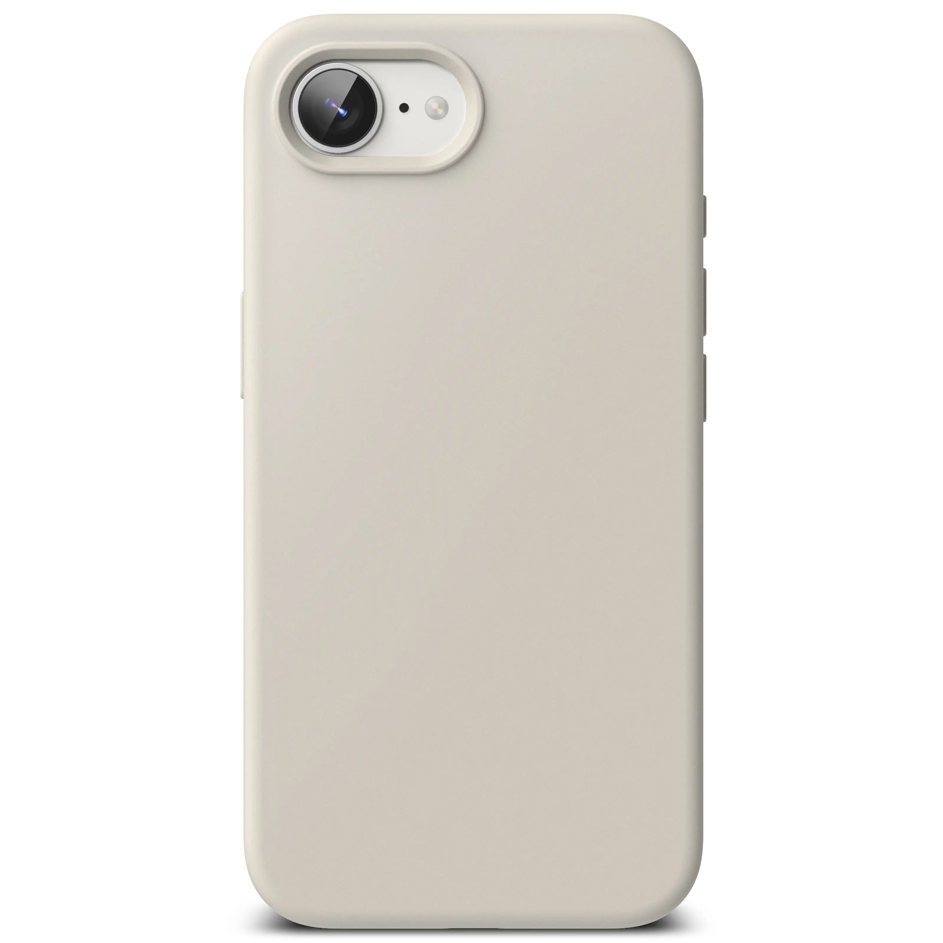 Silicone Magnetic Case iPhone 16e Stone
