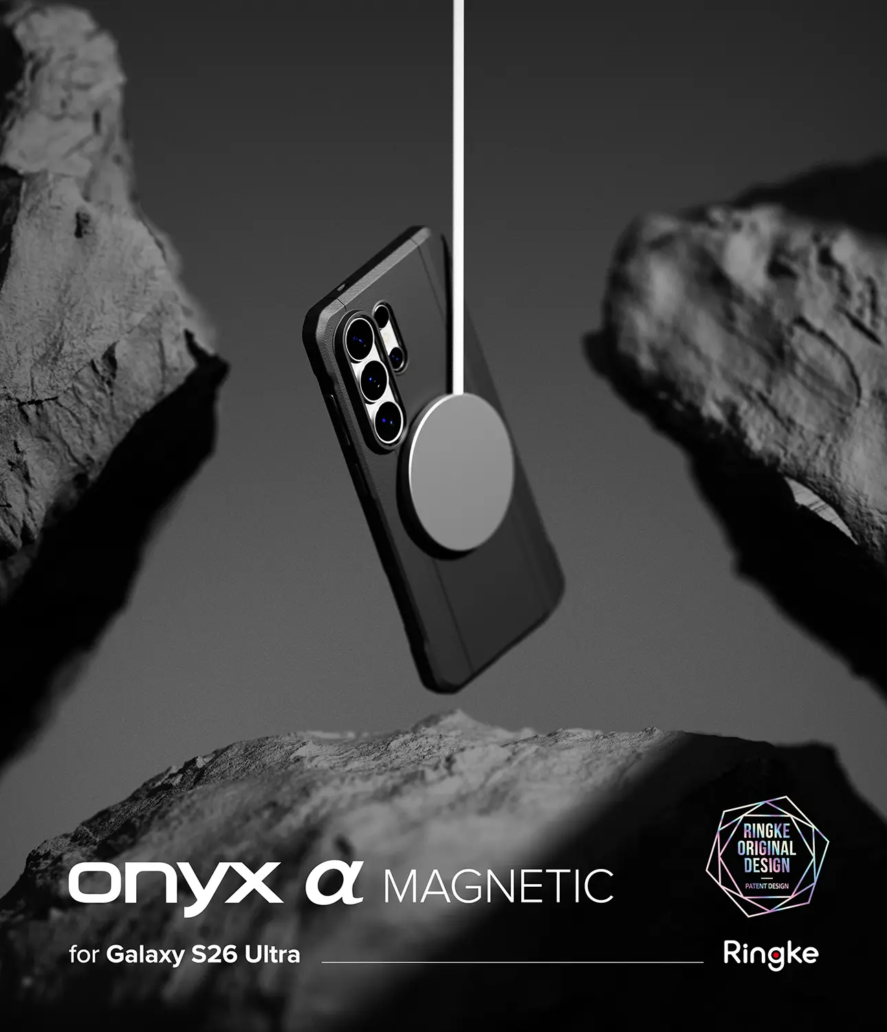 Onyx Alpha Magnetic Case Samsung Galaxy S26 Ultra Black