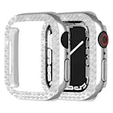 Apple Watch SE 3 40mm Rhinestone cover sølv