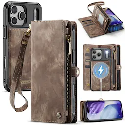 Multi-slot Suojakotelo iPhone 17 Pro Ruskea
