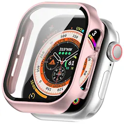 Full Cover Case Apple Watch Series 11 46mm Vaaleanpunainen