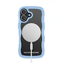 iPhone 16 The Wave Magnetic Case, Blå