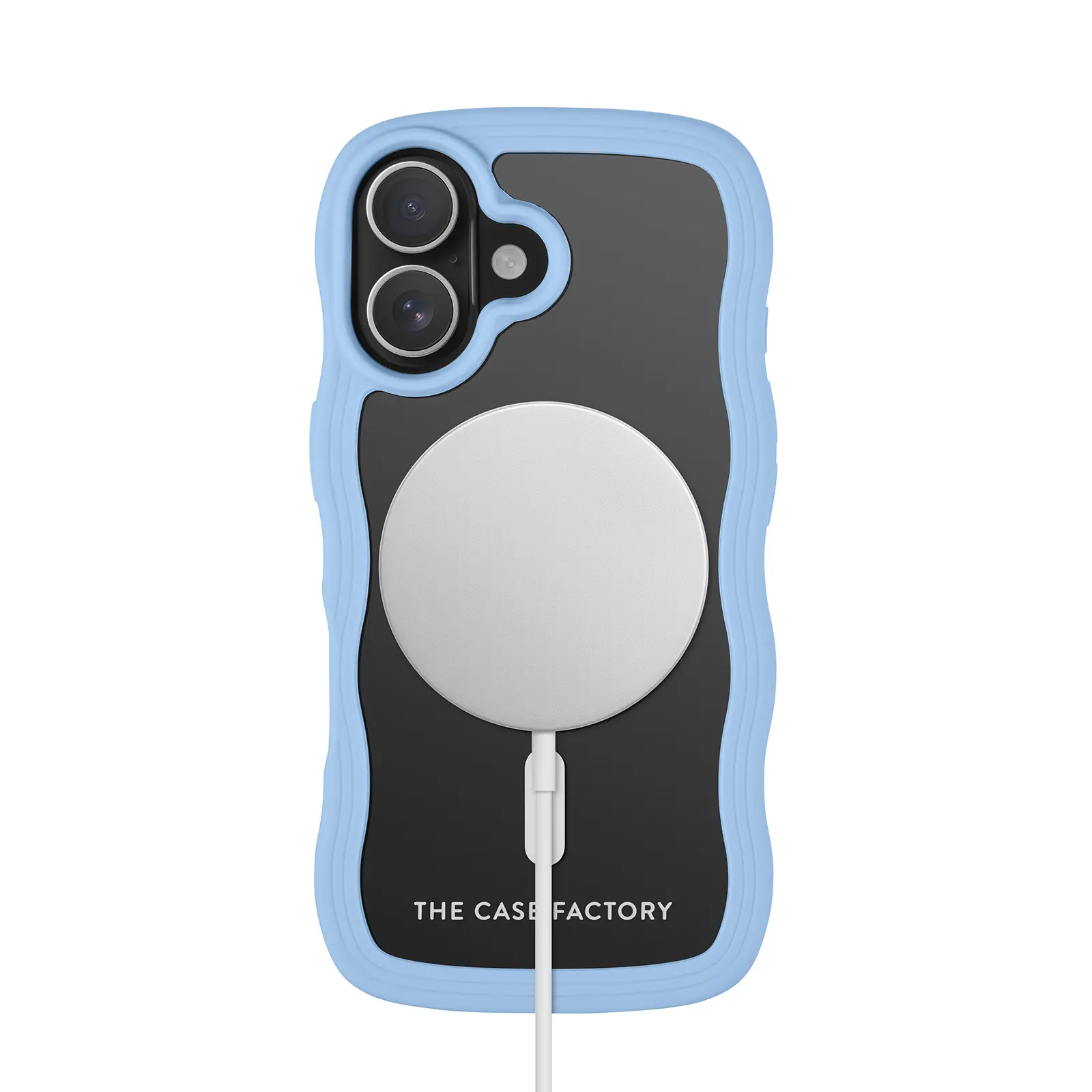 iPhone 16 The Wave Magnetic Case, Blå