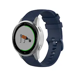 Garmin Vivoactive 4s Silikoniranneke, Sininen