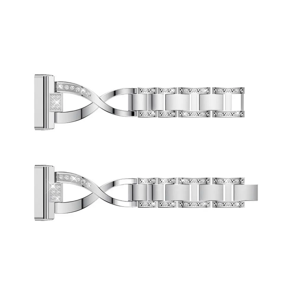 Crystal Bracelet Fitbit Versa 3/Sense Silver