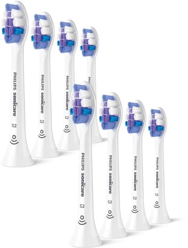 Sonicare S2 Sensitive 8-pack harjaspäät HX6058/87