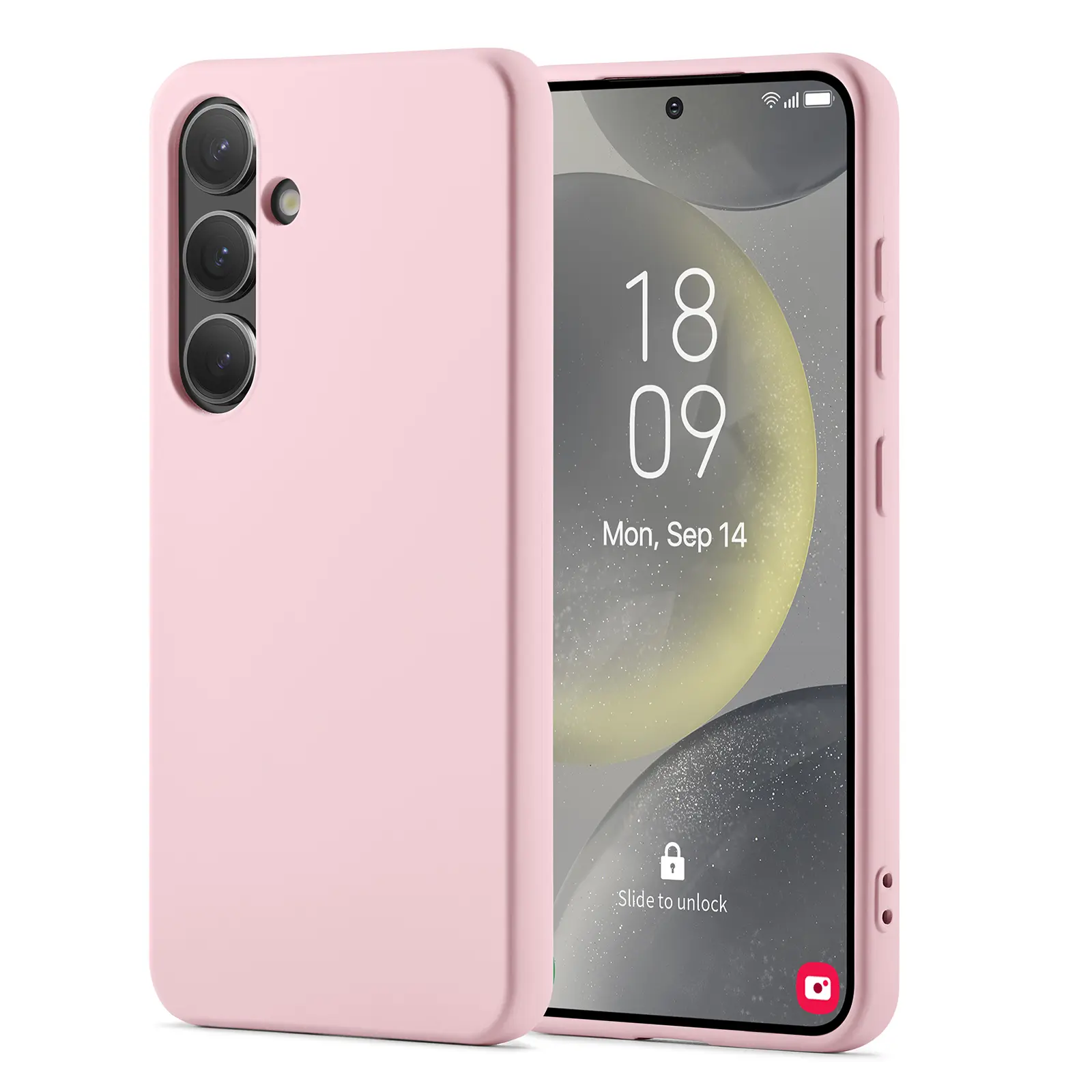 TPU Cover Samsung Galaxy S24 Lyserød