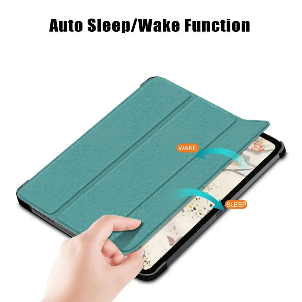Fodral Tri-fold Apple iPad Air 10.9 4th Gen (2020) Grön