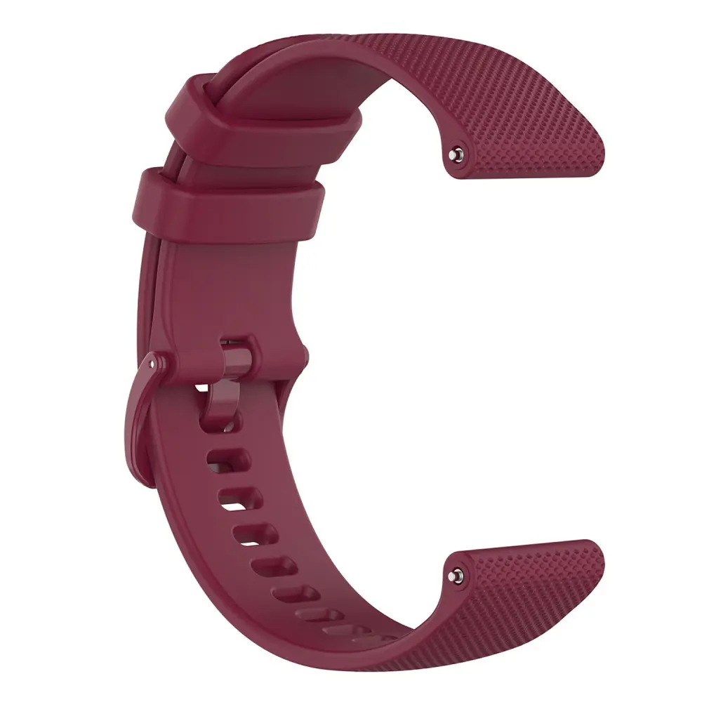 Silikonarmband Garmin Vivoactive 4s Röd