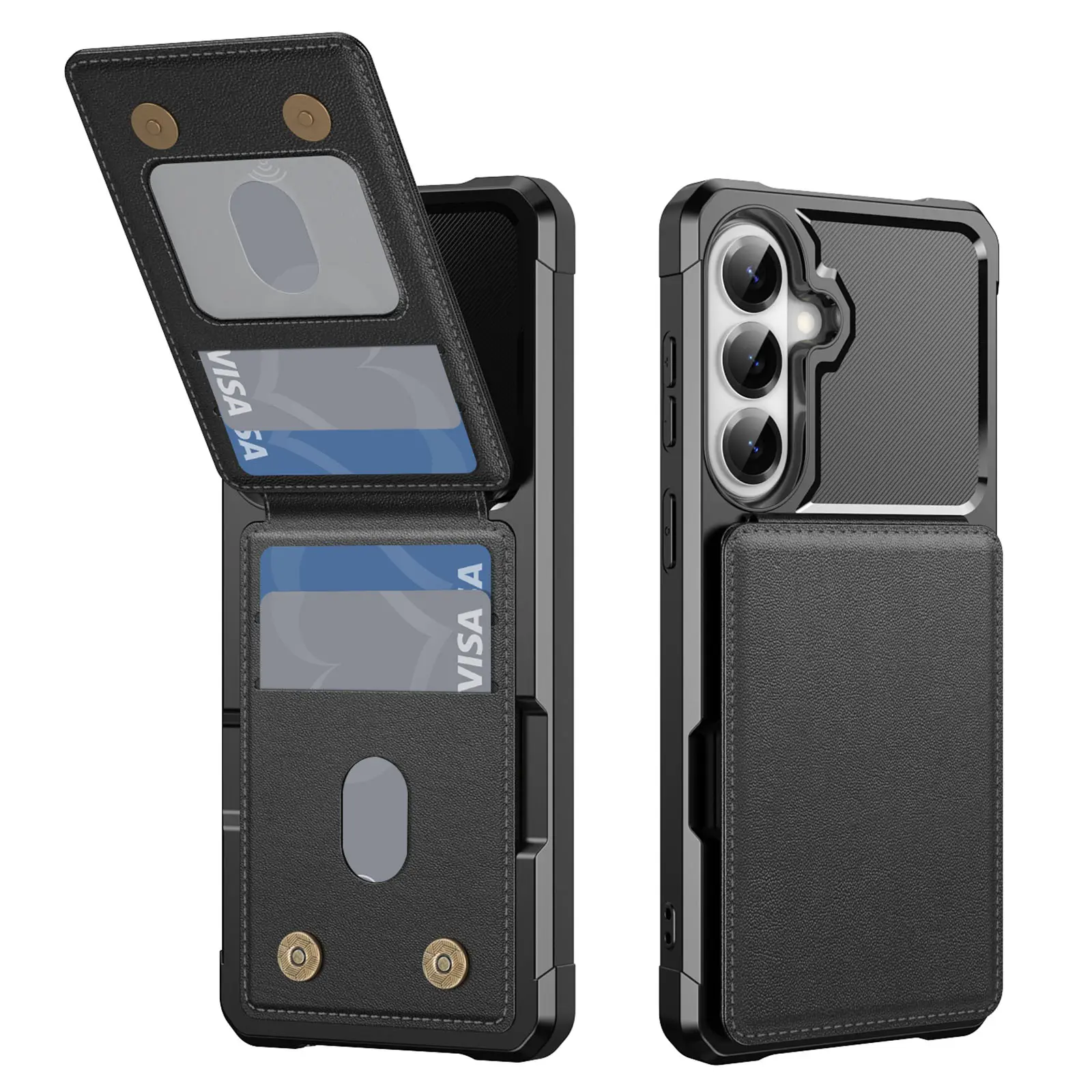 Clean Multi-slot Case Samsung Galaxy A26 Sort