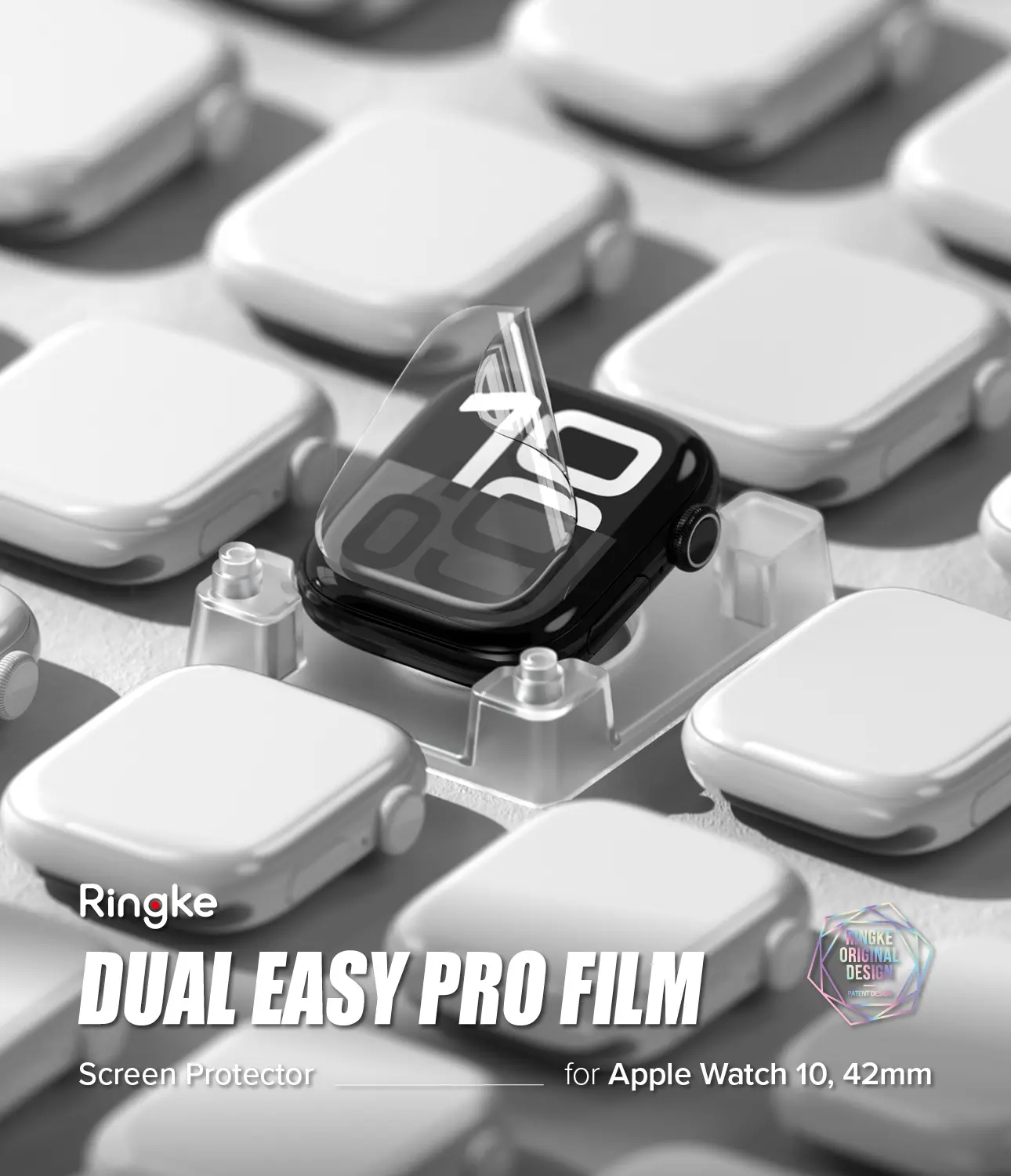 Dual Easy Pro Screen Protector (2-pack) Apple Watch Series 10 42mm